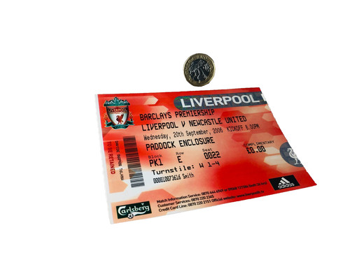 Football ticket liverpool - ticket,