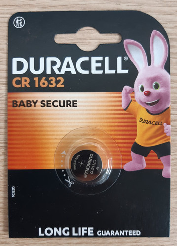 Duracell cr1632 coin cell - duracell,