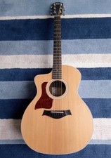Taylor 214ce electro acoustic left handed guitar 2021 with hard case