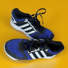 Ladies Purple & Black, 3 Stripe, ADIDAS, Adiprene + Running Trainers  UK Size 6