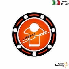 Sticker Fuel Cap Resin Orange