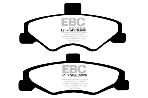 Ebc ultimax rear - ebc, pad