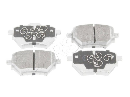 Disc brake pad set - set, rear