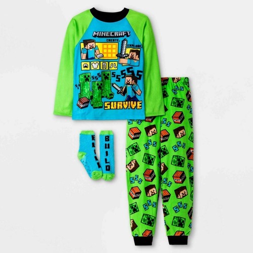 Nwt minecraft pajamas - nwt,