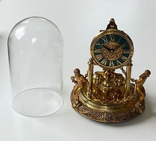 Kern Anniversary Clock under Dome with Figures - 400-day - Scarce Item.