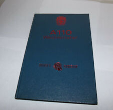 1966 Vintage Car Drivers Handbook Manual AUSTIN A110 WESTMINSTER Mk II VGC