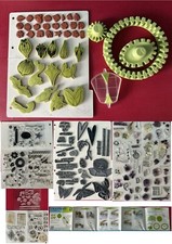 Inkadinkado stamping gear oval and circle with 100’s of stamps. Mixed Media