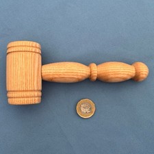 Small Wooden Gavel (~6")