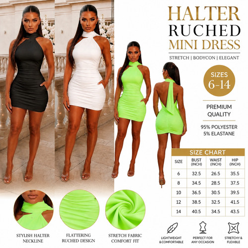 Womens sexy ruched slinky - womens,