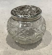 Antique Sterling Silver & Cut
