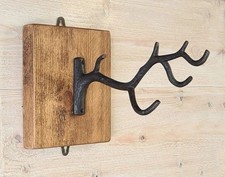 Rustic TREE BRANCH Hooks cast