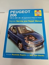 PEUGEOT 206 HAYNES CAR MANUAL