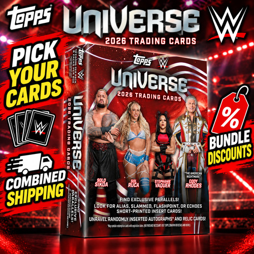 2026 topps wwe universe - wwe,