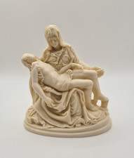vintage alabaster statuette of