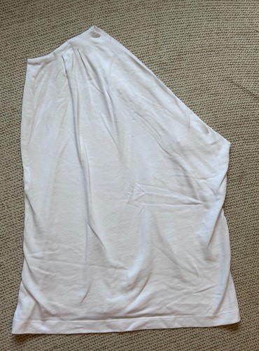 Zara white cotton - white, shoulder