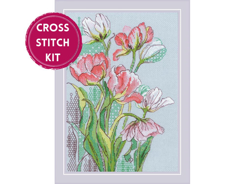 Riolis blackwork kit - blackwork, 2354