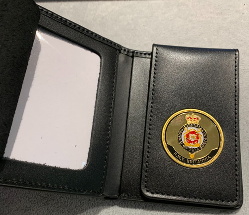 Leather commemorative wallet - commemorative,