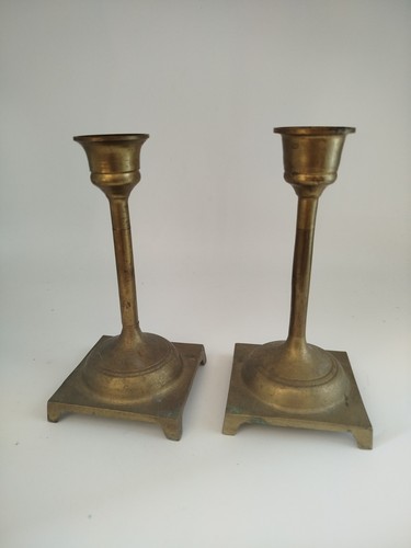 Pair vintage brass - pair,