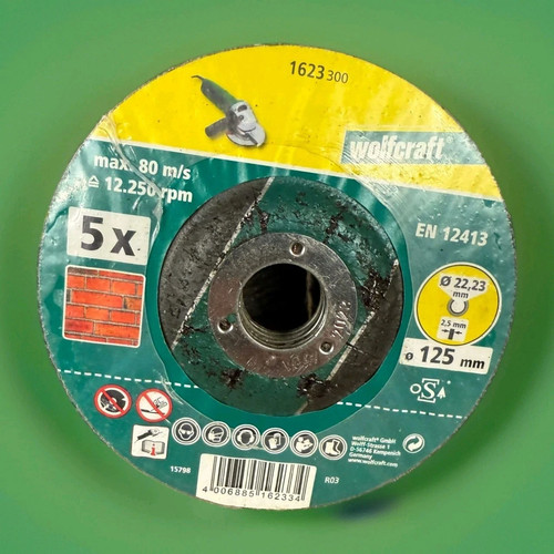 Wolfcraft 125mm masonry - wolfcraft,