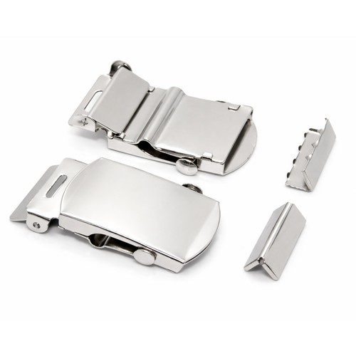 Heavy duty metal silver belt - duty,