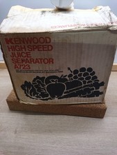 KENWOOD HIGH SPEED JUICE SEPARATOR Model  A723  ~ Boxed complete vintage