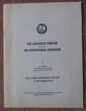 The Lockheed TriStar, An Operational Overview , A 1970's Booklet