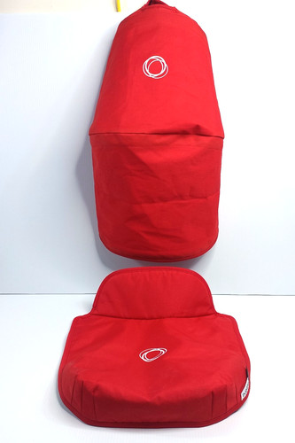 Bugaboo red hood - red, zip-around