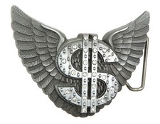 Angel Wings Dollar Money Sign