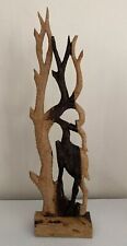 Wooden Deer Antler Decor Ornament Necklace Jewellery Stand. Height 41cm