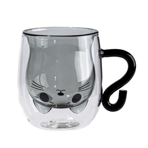 Cute cat double - cat, insulated