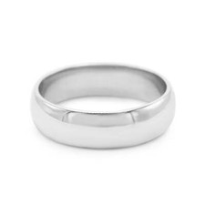 5mm Court Wedding Band - Platinum