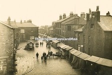 Haslingden - Last Street Market, Deardengate 17th December 1932 6x4 Photograph