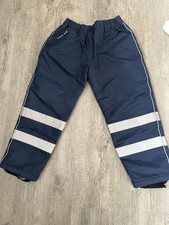 Childs Harry Hall Waterproof Fleece Lined Trousers Size L With Stirrups