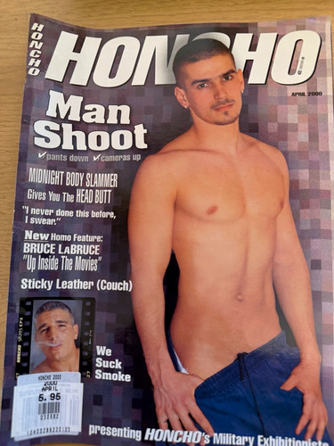 Honcho magazine april 2000 - magazine,
