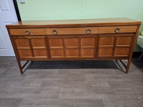 Mid century nathan teak - century,