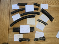 Lot 8.Peco N Gauge Track. Nearly New. Nickel Silver. Job Lot. 59 Pieces.  Bundle