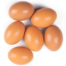 6 PCS Easter DIY Wooden Eggs