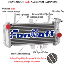 Motorcycle Aluminium Radiator For 2003-09 2004 Suzuki SV650 SV650S S/N K5-K9