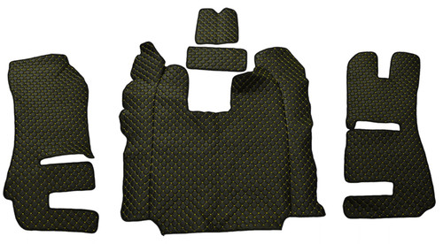 Black with yellow rhd - black,