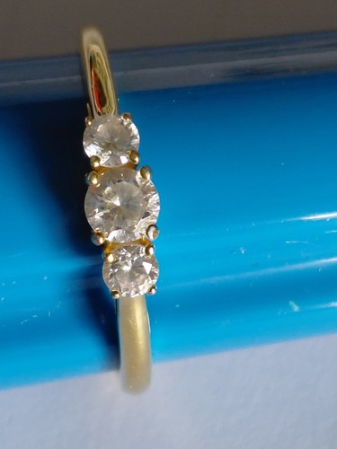 Stone diamonique 925 yellow - 3,