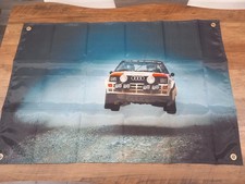 Audi Quattro Banner Flag Garage Workshop  60x90cm