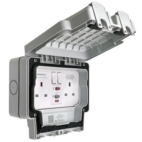 13a gang weatherproof - 13a, double