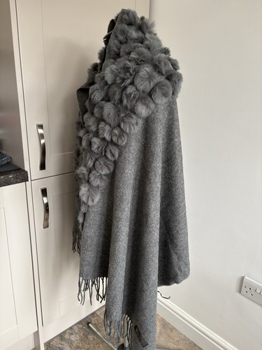Cashmere wool blend shawl - cashmere, wrap