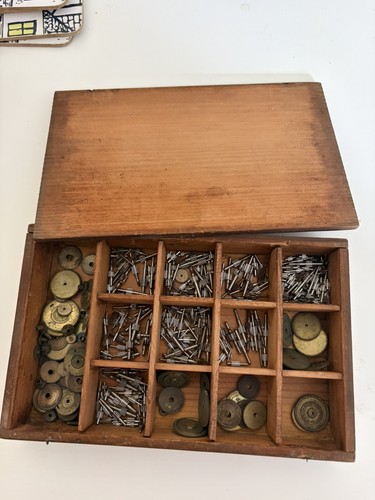 Antique clockmakers box - of, nos