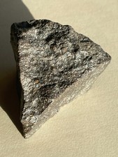 149 GRAMS METEORITE- H3 - NWA 15726 - LARGE POLISHED END CUT  - BEAUTIFUL WOW!