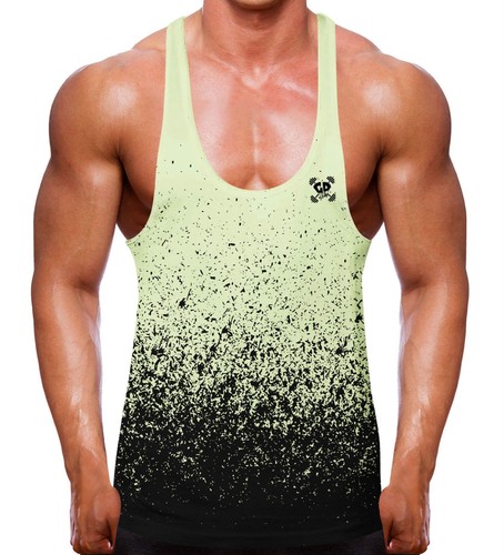 Gradient speckled yellow black - gradient,