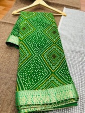 Printed Bandhani Georgette