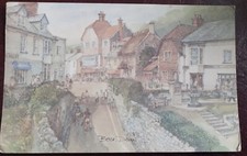 Postcard Beer Devon The Causeway By David Skipp