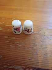 A Pair of Floral Ceramic China