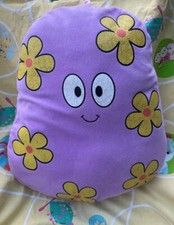 In The Night Garden Plush Purple with Flowers Haa Hoo Haahoo Cushion - Very Rare